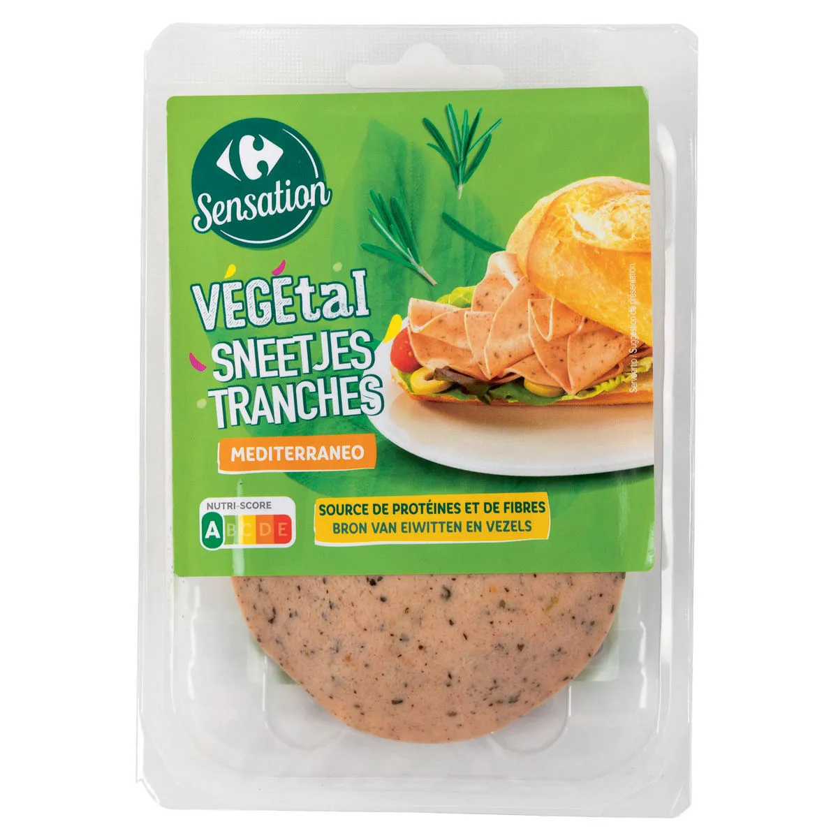 Sensation Végétal Sneetjes Mediterraneo 100 g Carrefour België