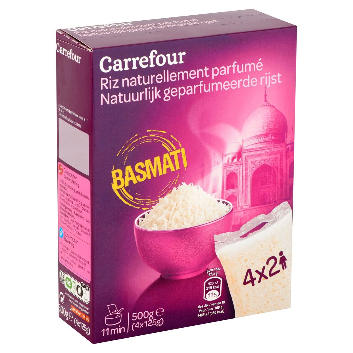 Carrefour Basmati Riz Naturellement Parfumé 4 x 125 g Carrefour Site