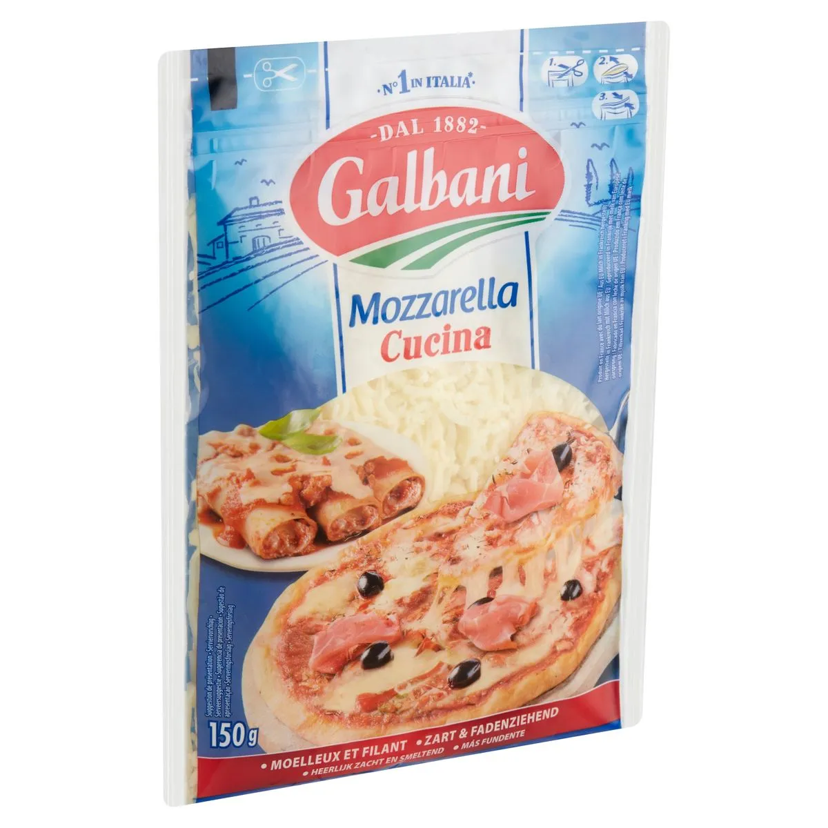 Mozzarella Cucina 150 g Carrefour België