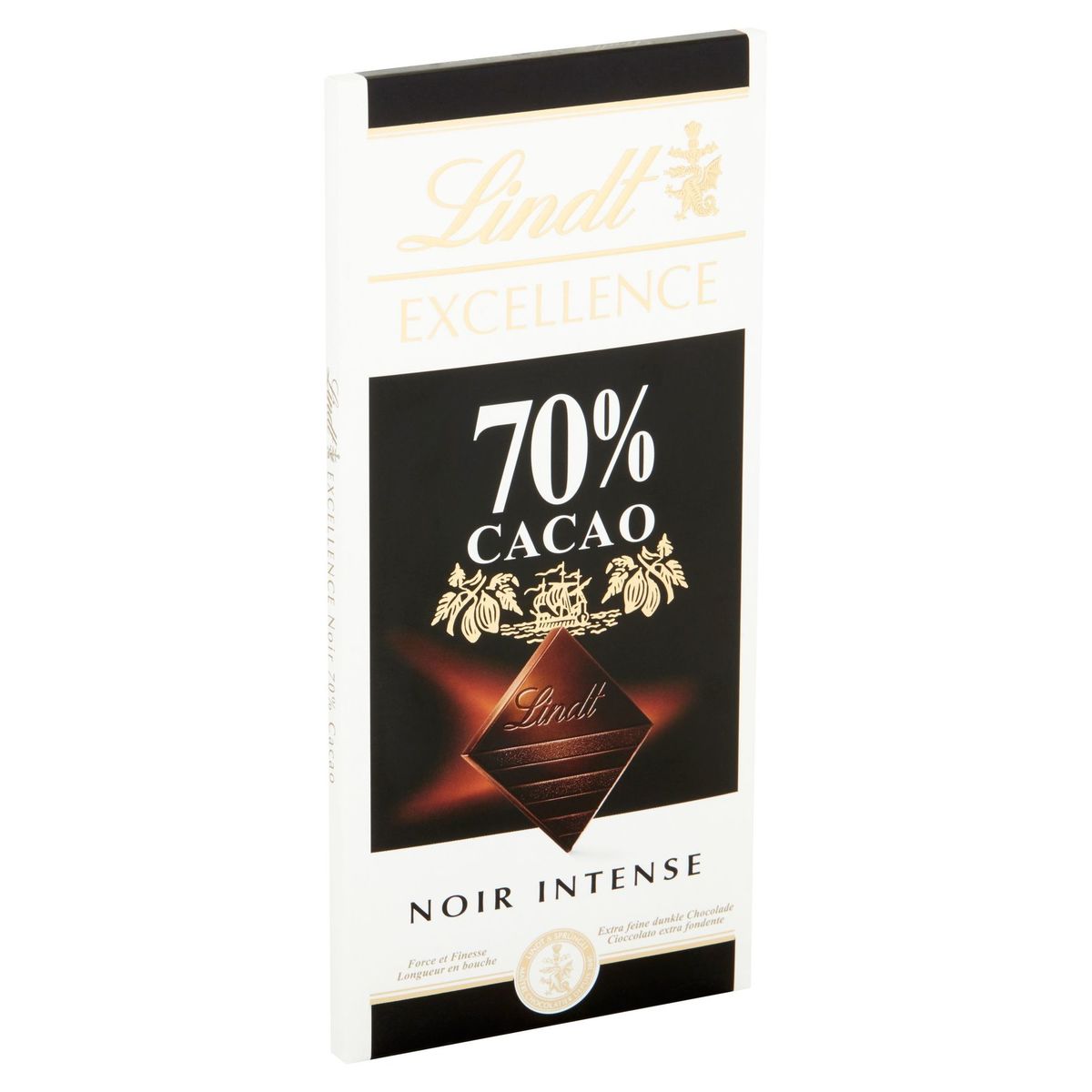 Lindt Excellence Cacao Noir Intense G Carrefour Site