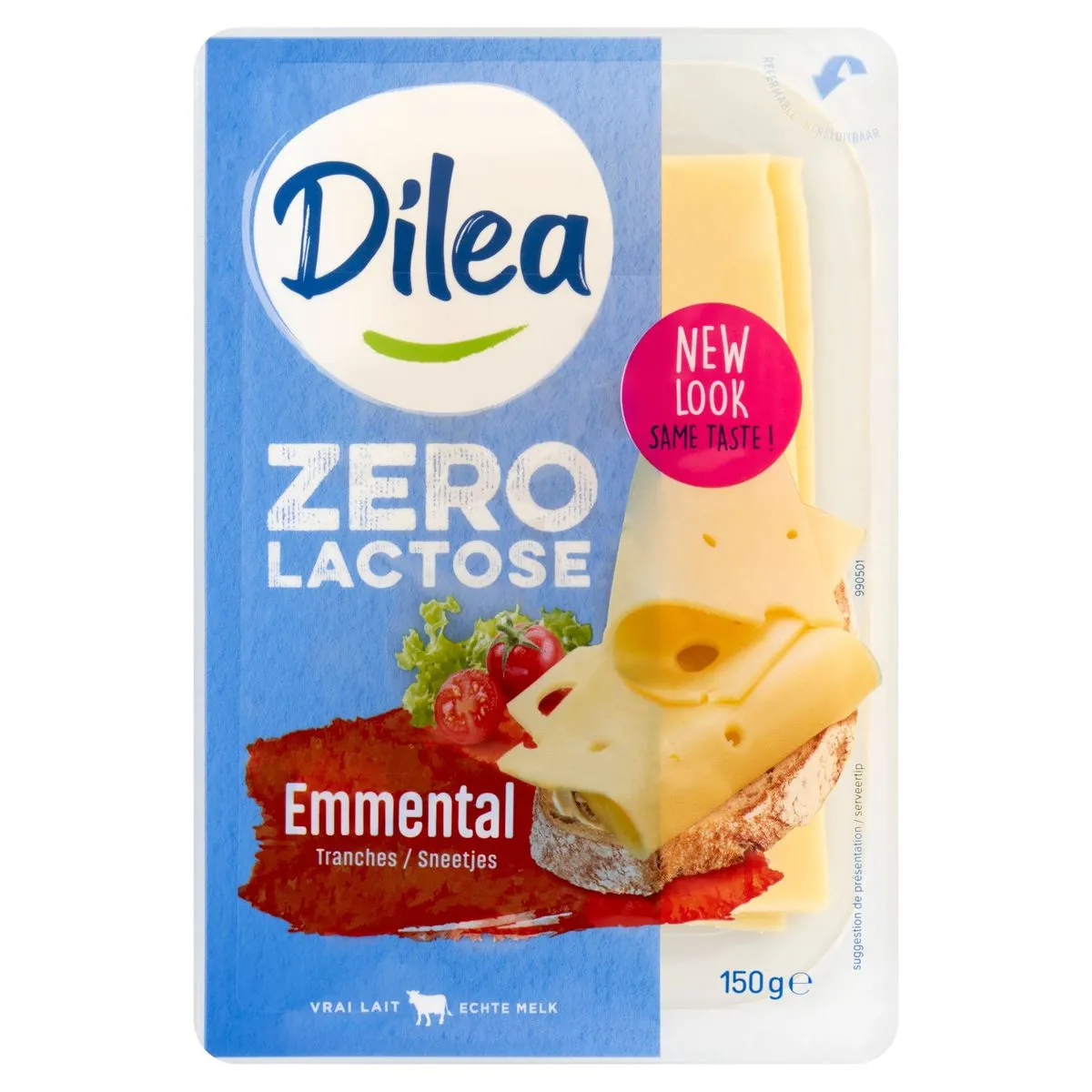 Zero Lactose Emmental Tranches G Carrefour Belgique