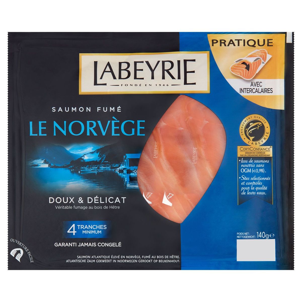 Labeyrie Saumon Fum Le Norv Ge G Carrefour Site