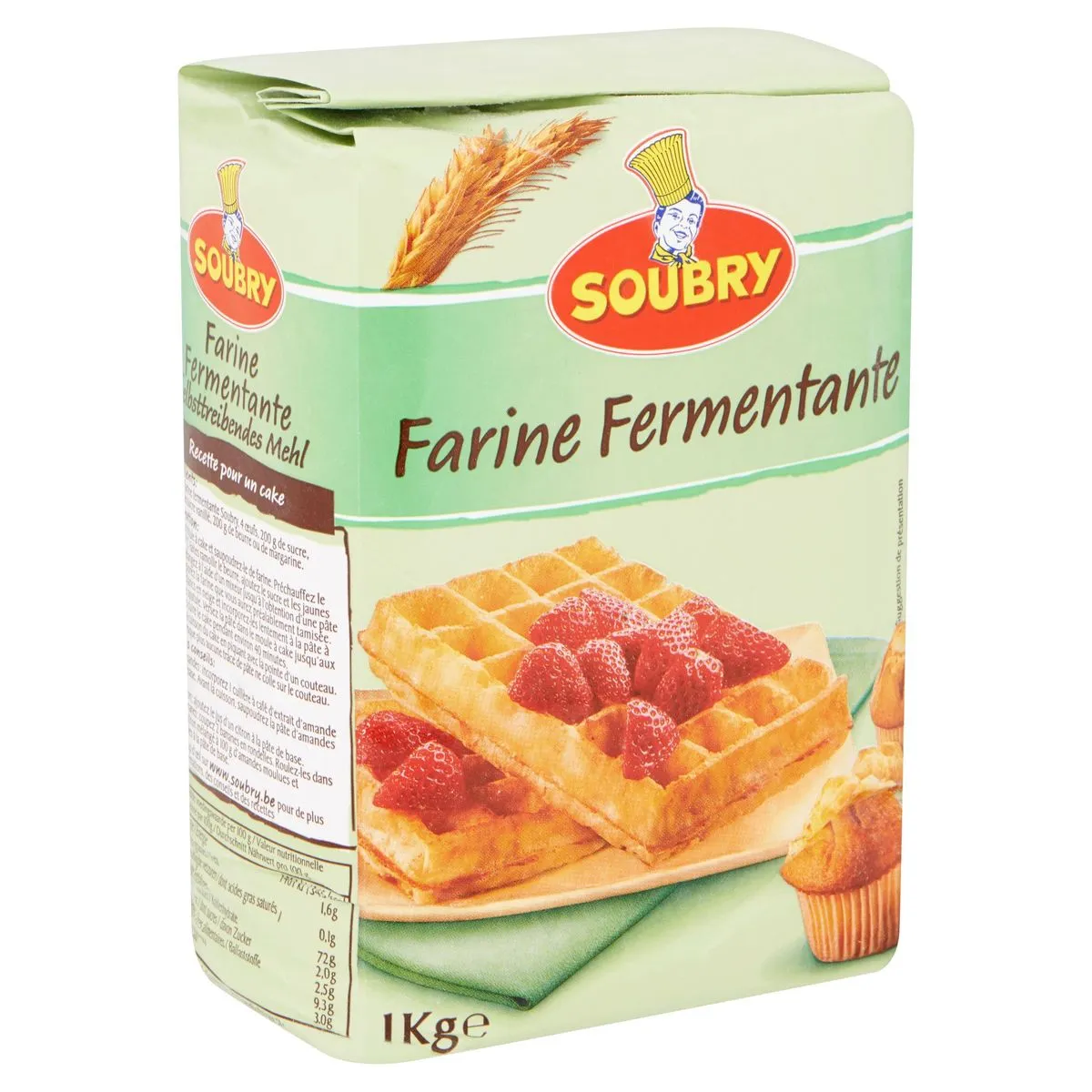 Zelfrijzend Bakmeel 1 kg Carrefour België