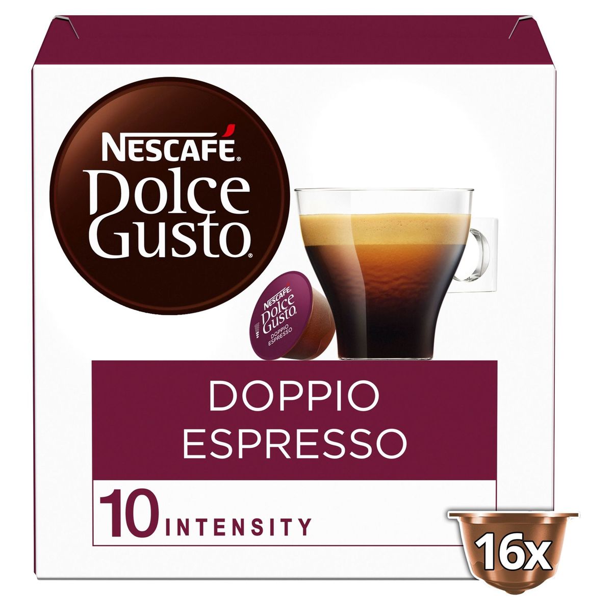 Nescaf Dolce Gusto Koffie Doppio Espresso Capsules Carrefour Site