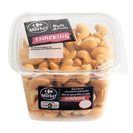 Carrefour Nuts Fruits Snacking Noix De Cajou Grill Es Sal Es G