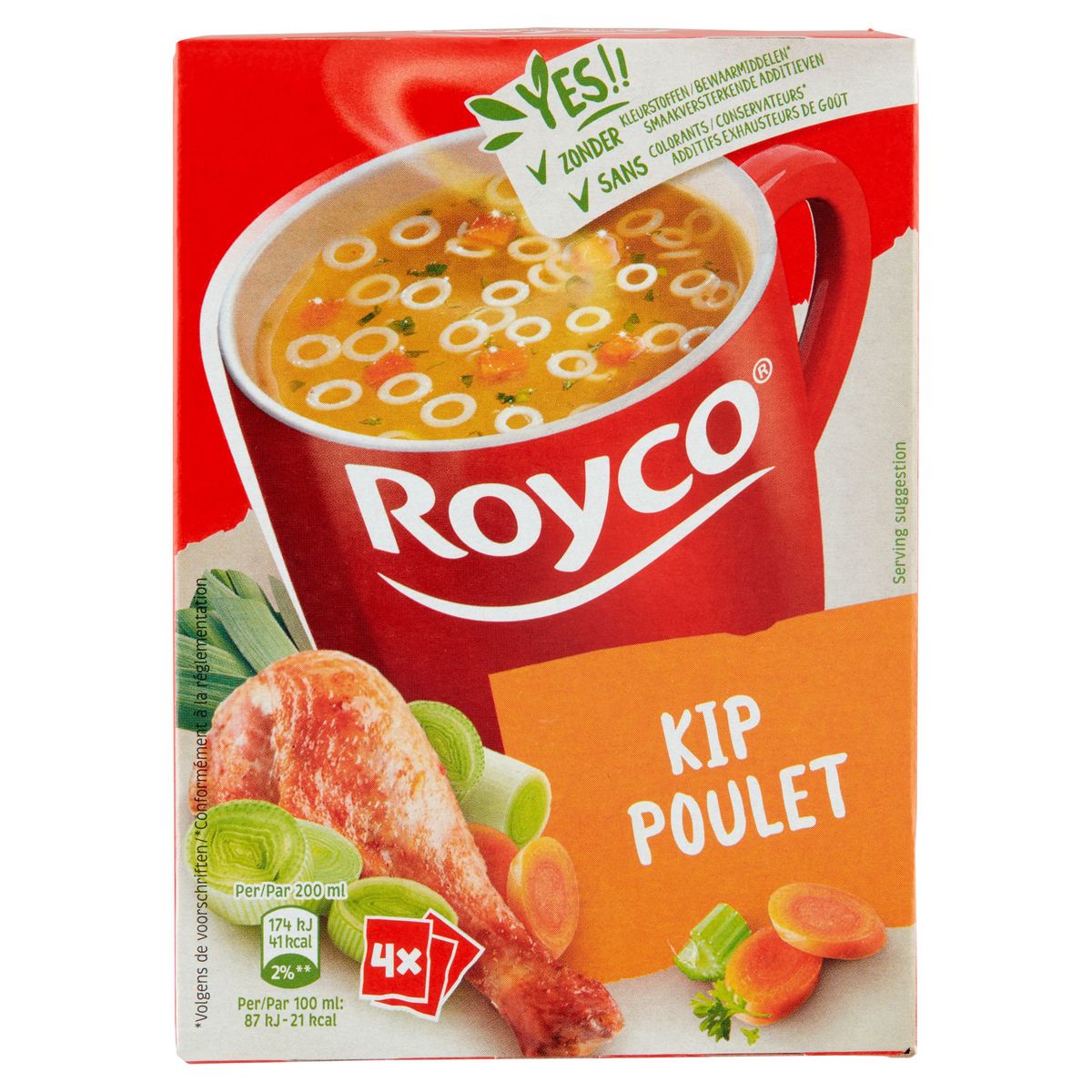 Royco Poulet 4 x 11.7 g