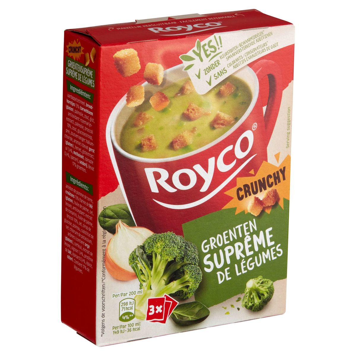Royco Crunchy Groenten Suprême 3 x 15.9 g