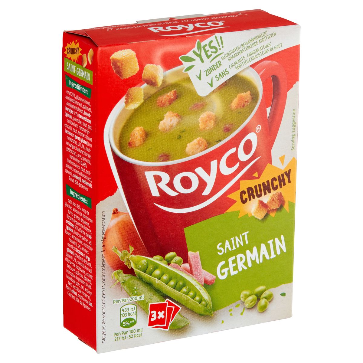 Royco Crunchy Saint Germain 3 x 24.2 g