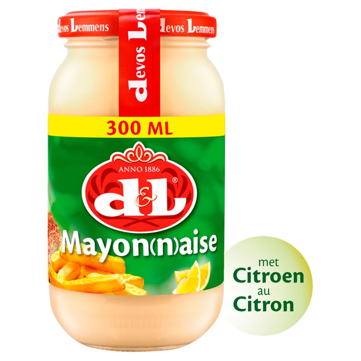 Devos Lemmens Mayonaise met Citroen 300 ml