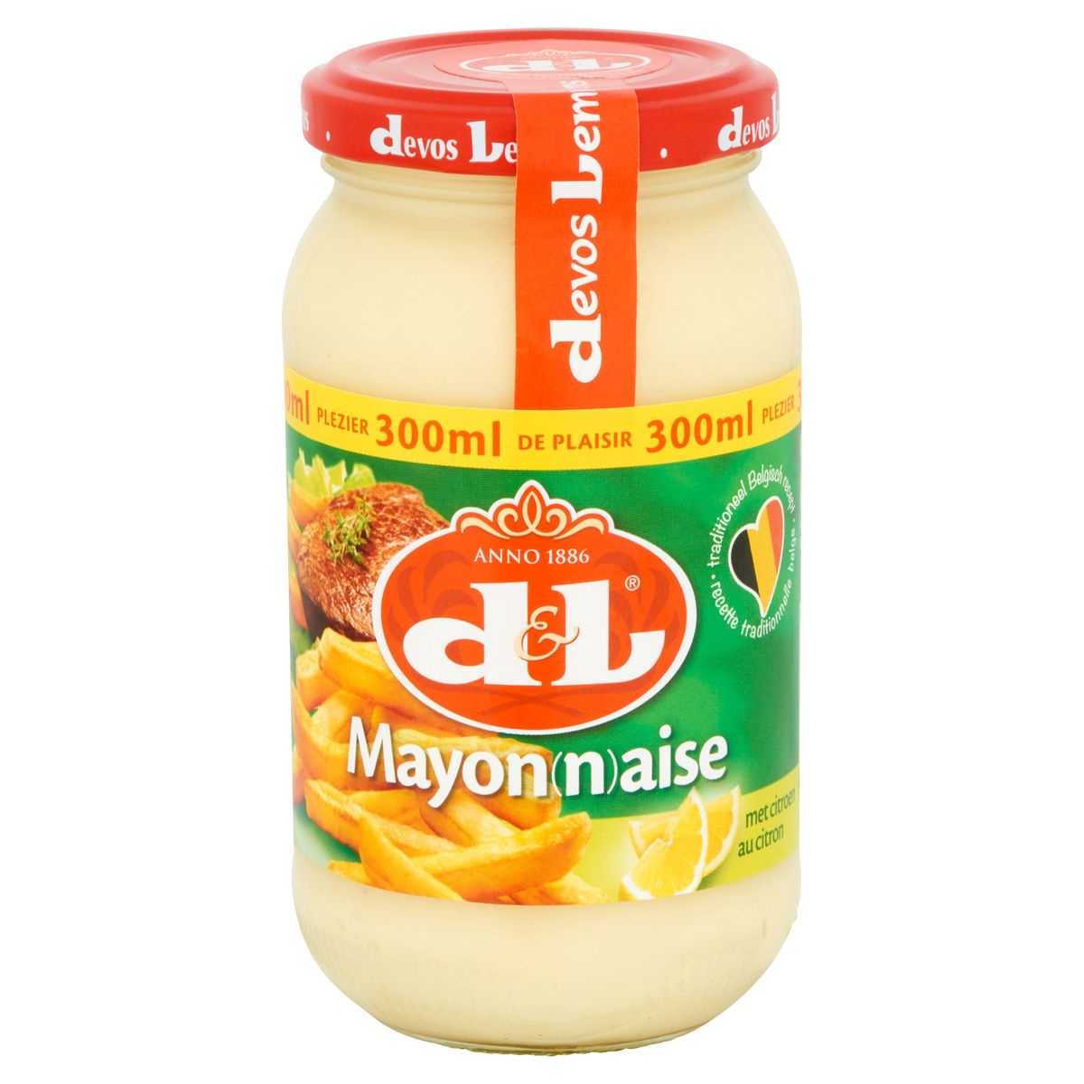 Devos Lemmens Mayonaise met Citroen 300 ml
