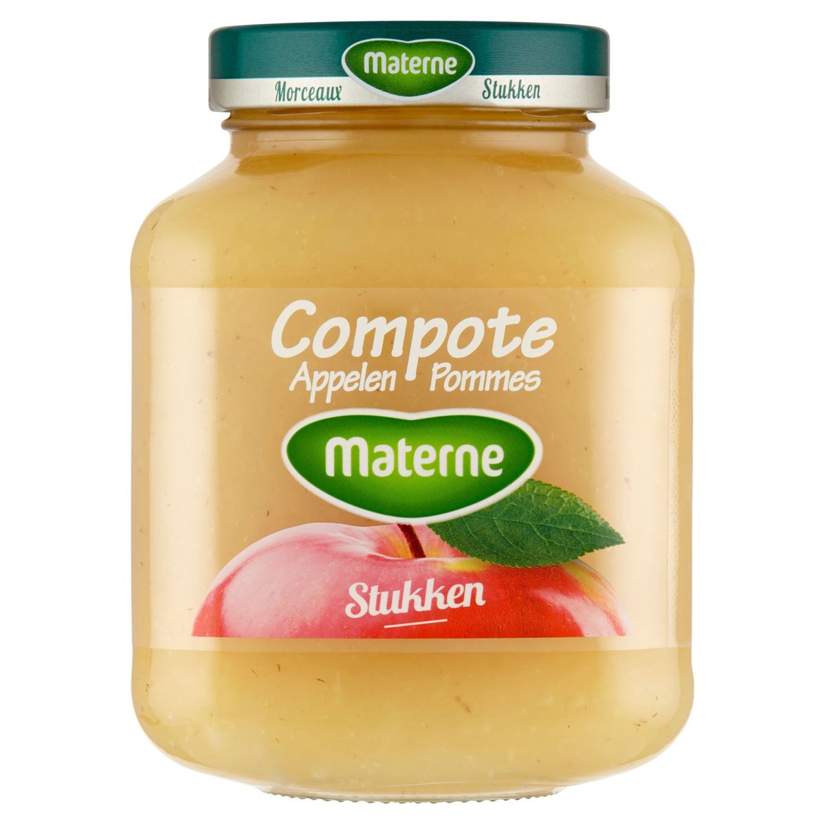 Materne Belgische Appelen Compote met Stukken 600 g