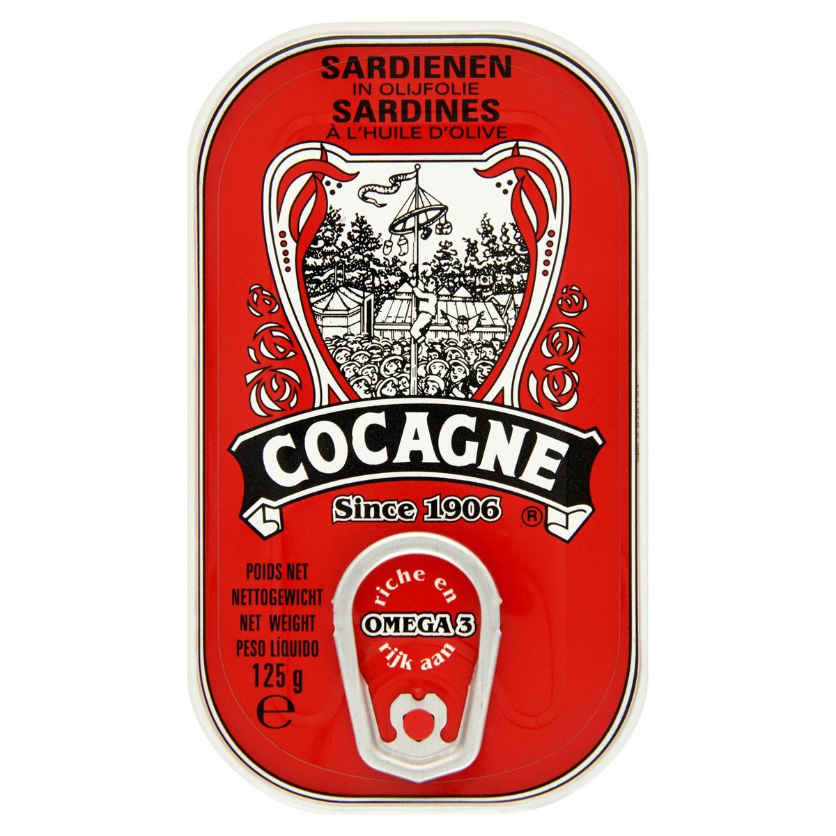 Cocagne Sardienen in Olijfolie 125 g Carrefour Site