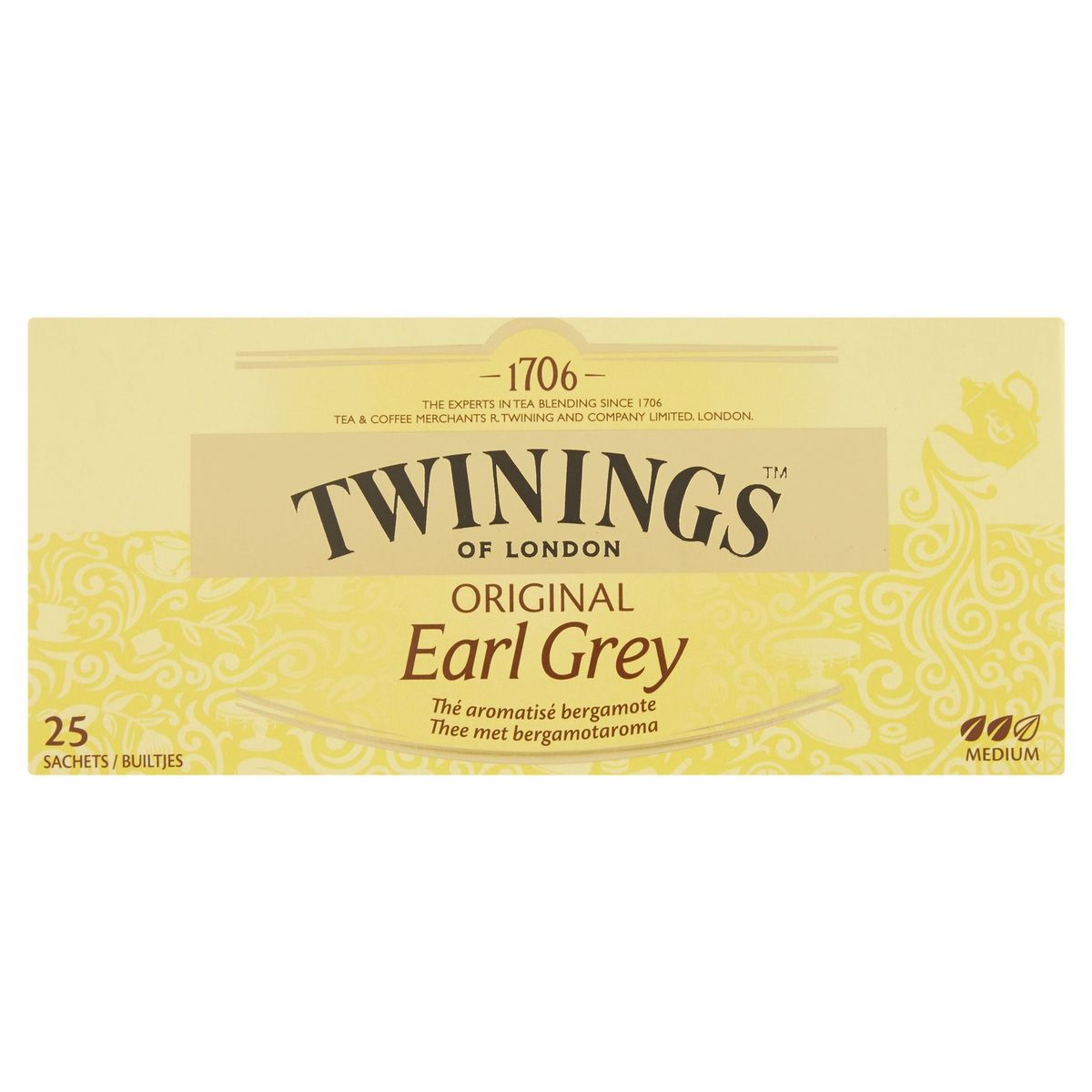 Twinings of London Original Earl Grey 25 Builtjes 50 g