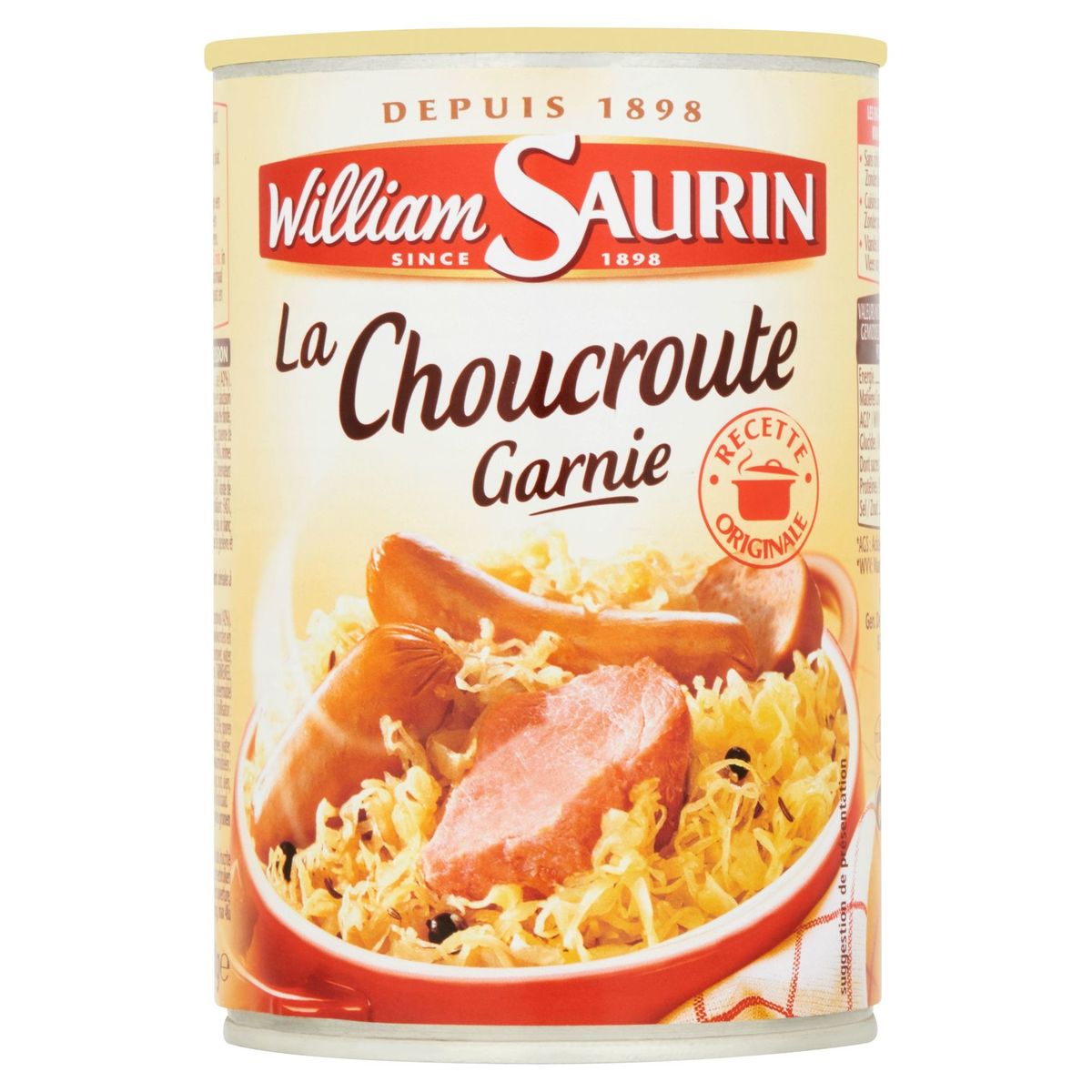 William Saurin la Choucroute Garnie 400 g