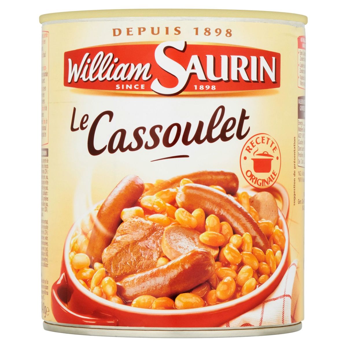William Saurin le Cassoulet 840 g Carrefour Site