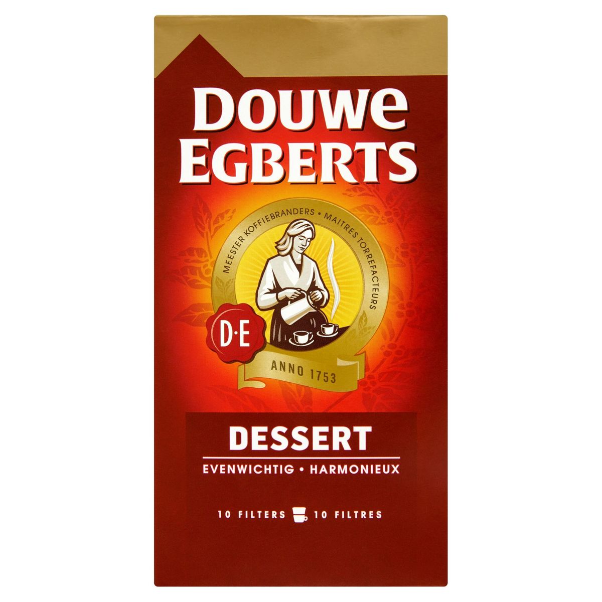 DOUWE EGBERTS Café Filtres DESSERT 10 pièces