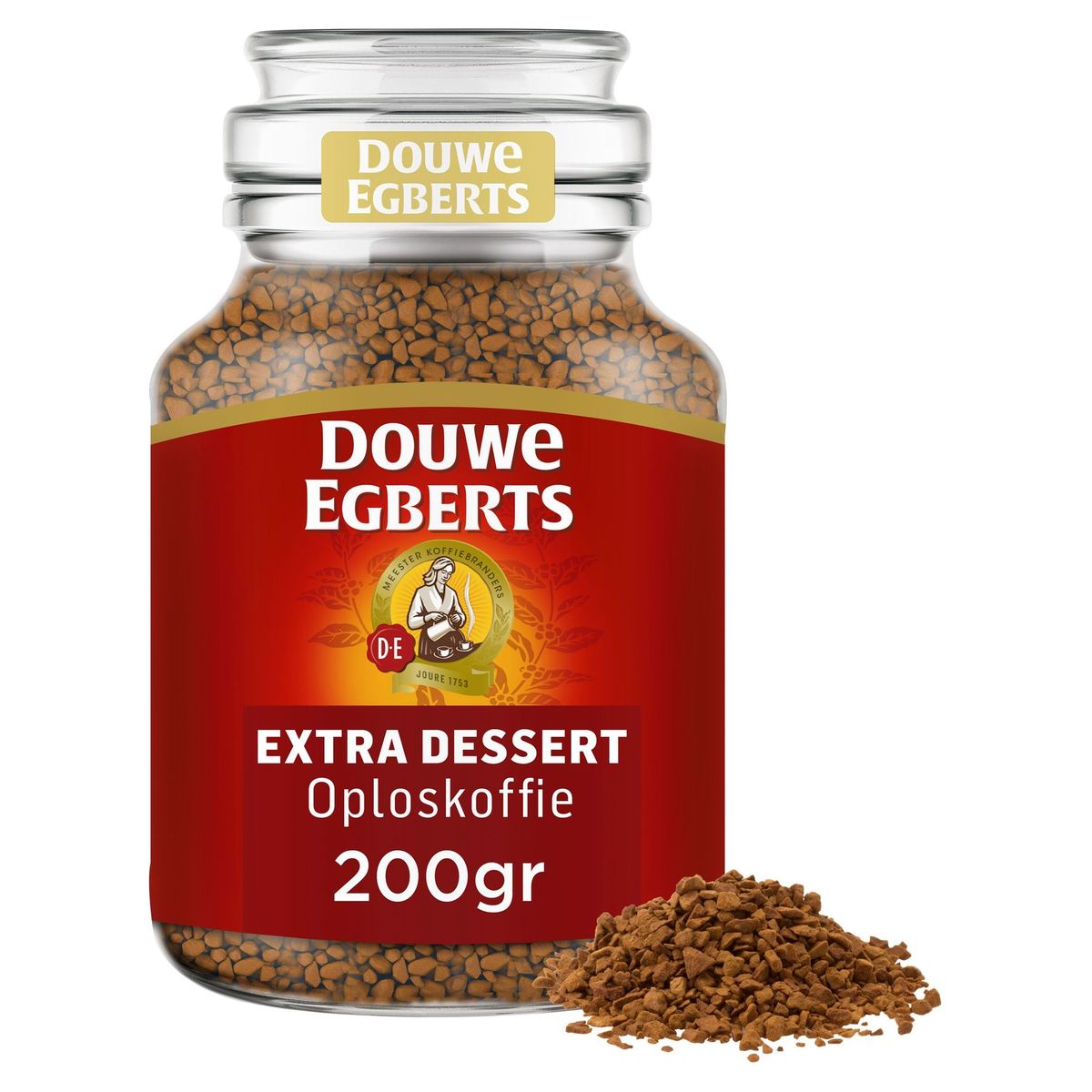 Douwe Egberts Oploskoffie Extra Dessert 200g