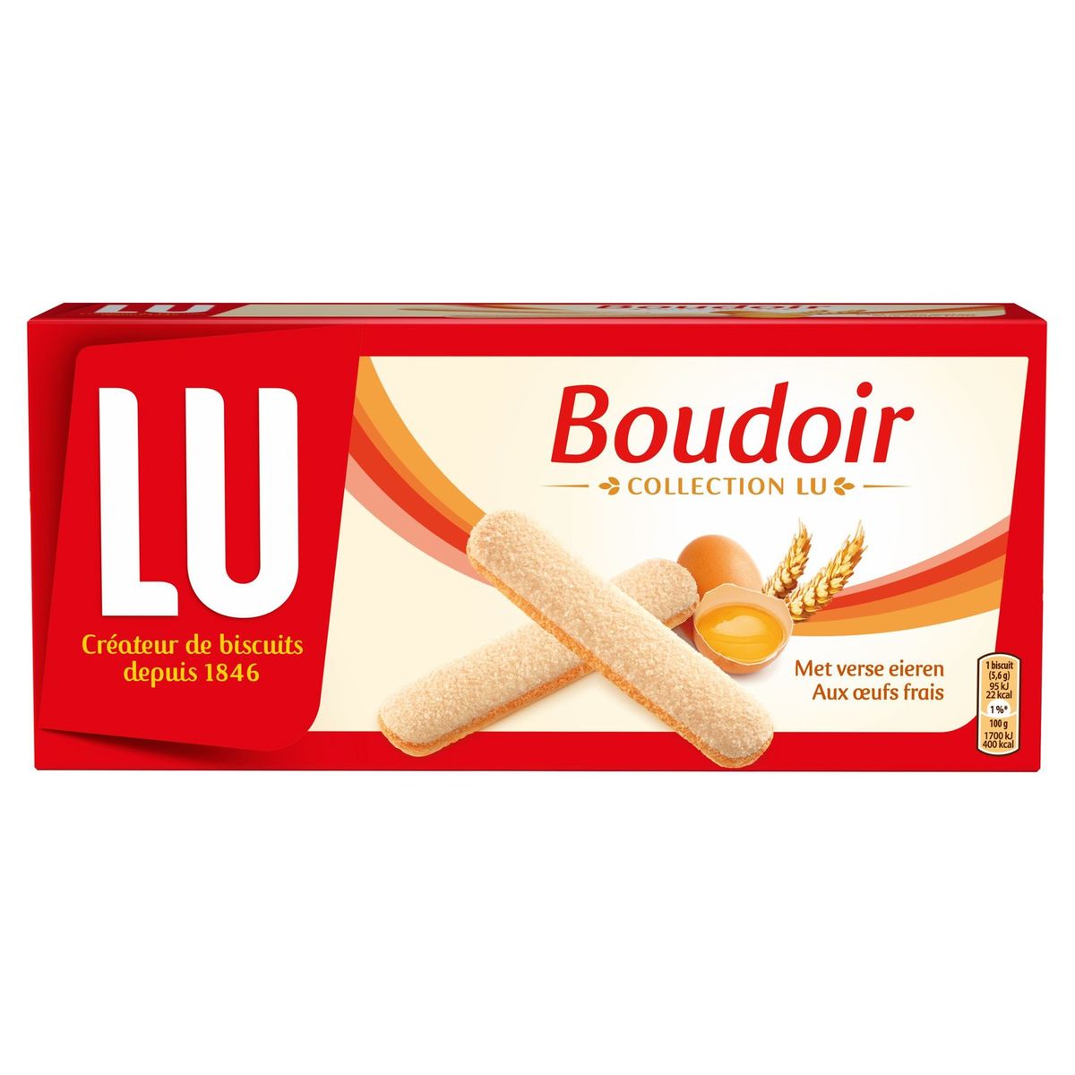 Lu Boudoir The Original Aux Œufs Frais 165 G Carrefour Site 