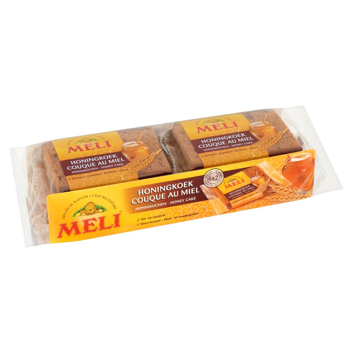 Meli Royal Couque au Miel 6 x 2 Tranches 240 g