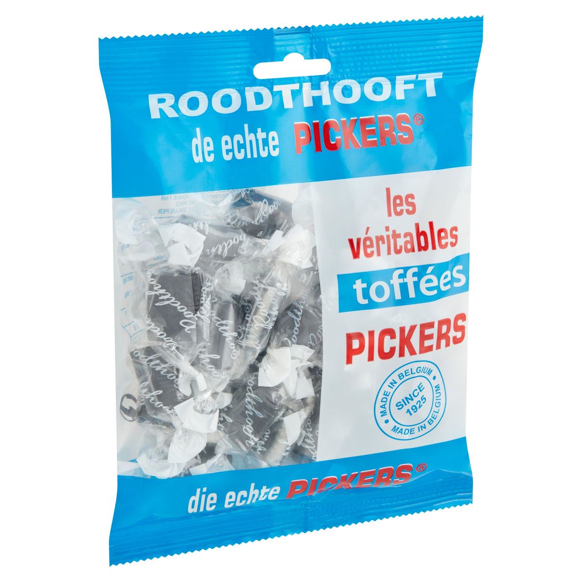 Roodthooft Pickers les Véritables Toffées 225 g