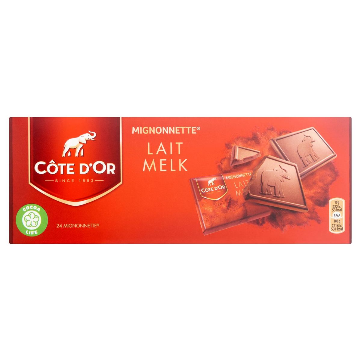 Côte d'Or Mignonnettes Pralines Bonbons Chocolat Au Lait 24 Pcs 240 g