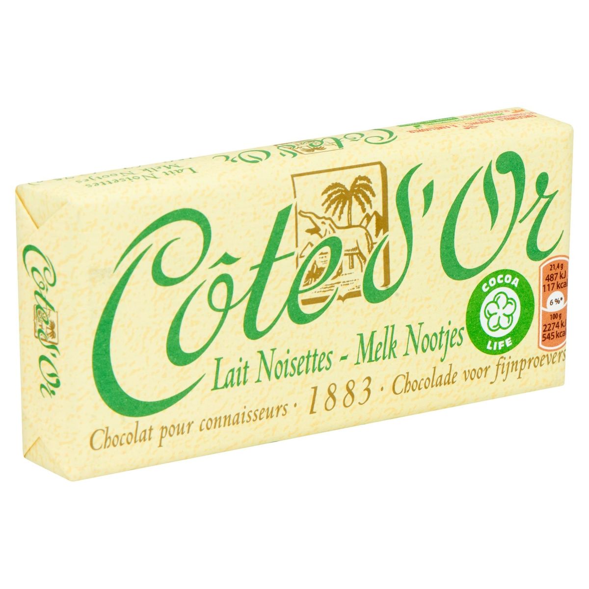 Côte d'Or Classic Tablette Chocolat Au Lait Avec noisettes 150 g