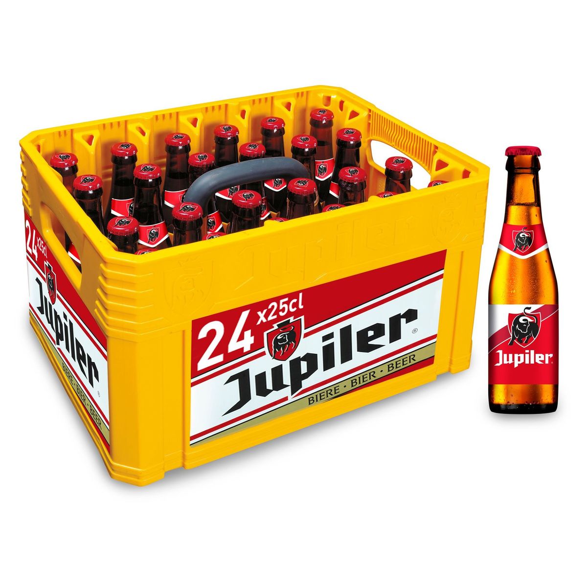 Jupiler Blond Bier Krat 24 x 25 cl