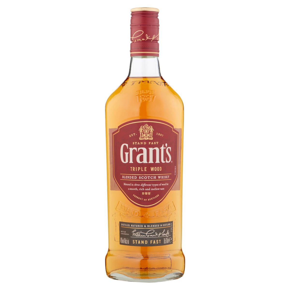 Grant's Triple Wood Blended Scotch Whisky 70 cl