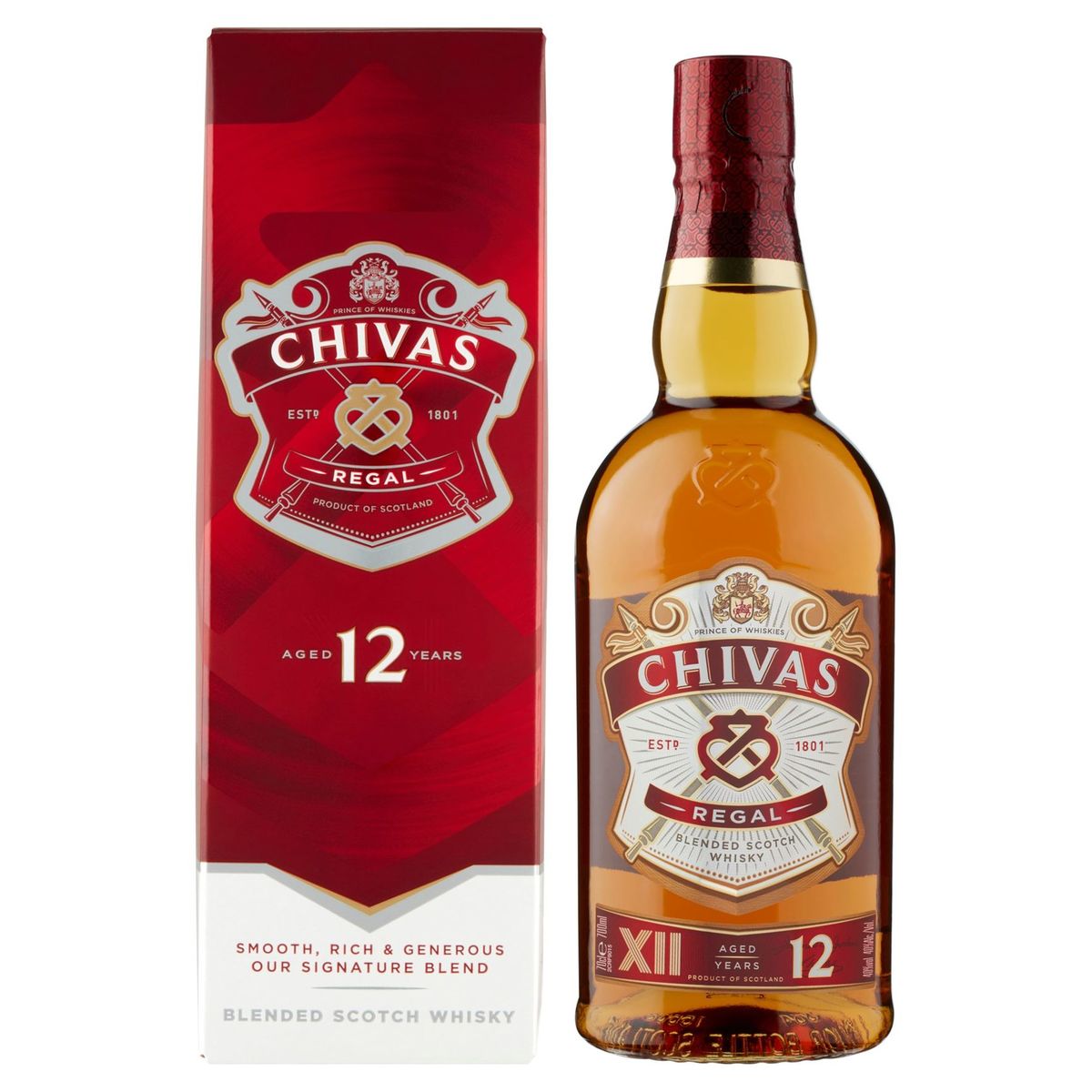 Chivas Regal Blended Scotch Whisky XII 70 cl