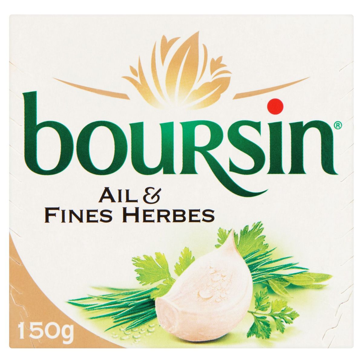 Boursin Fromage frais Ail & Fines Herbes 150 g