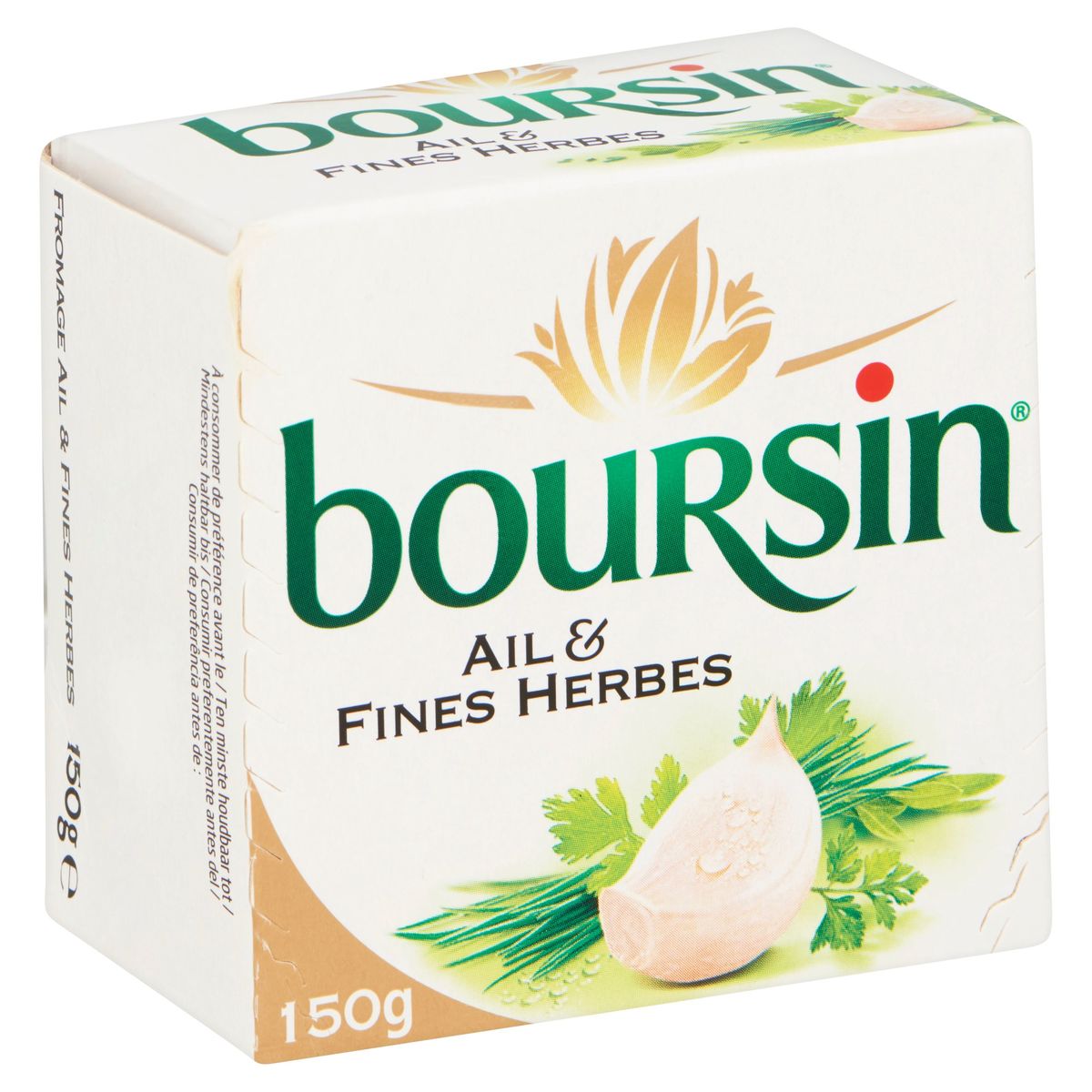 Boursin Fromage frais Ail & Fines Herbes 150 g