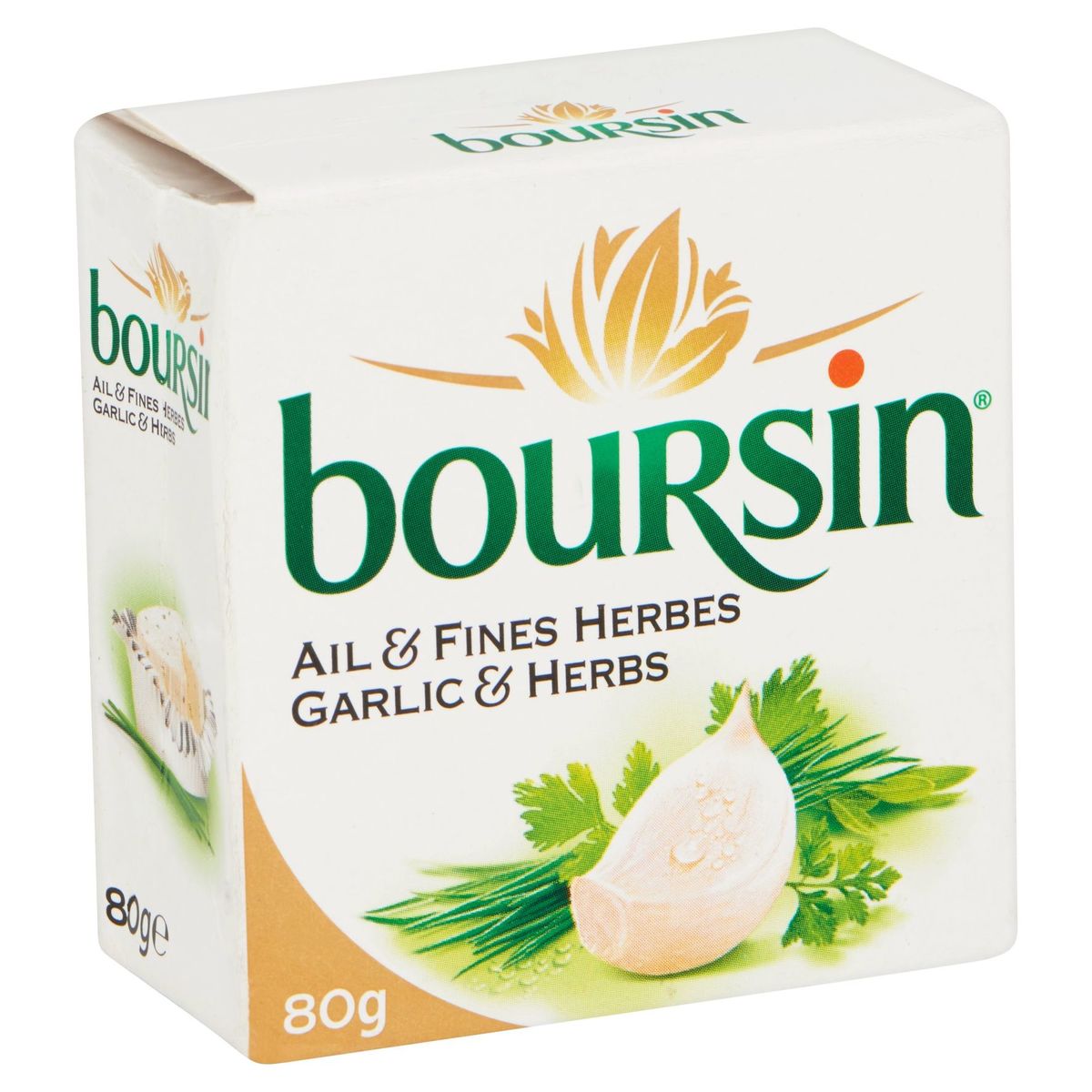 Boursin Fromage frais Ail & Fines Herbes 80 g