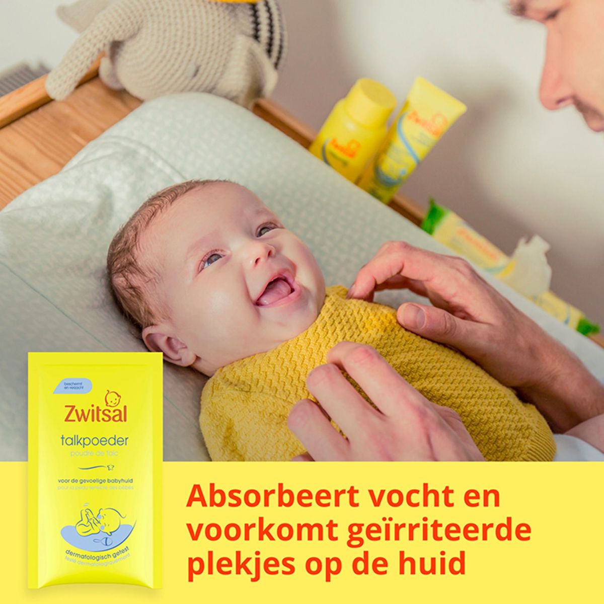 Zwitsal Poudre de Talc Rechargeable 100 g