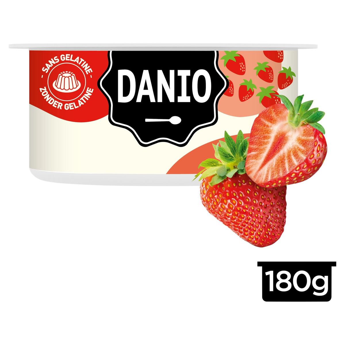 Danio Specialiteit met Verse Kaas Aardbei Snack 180 g