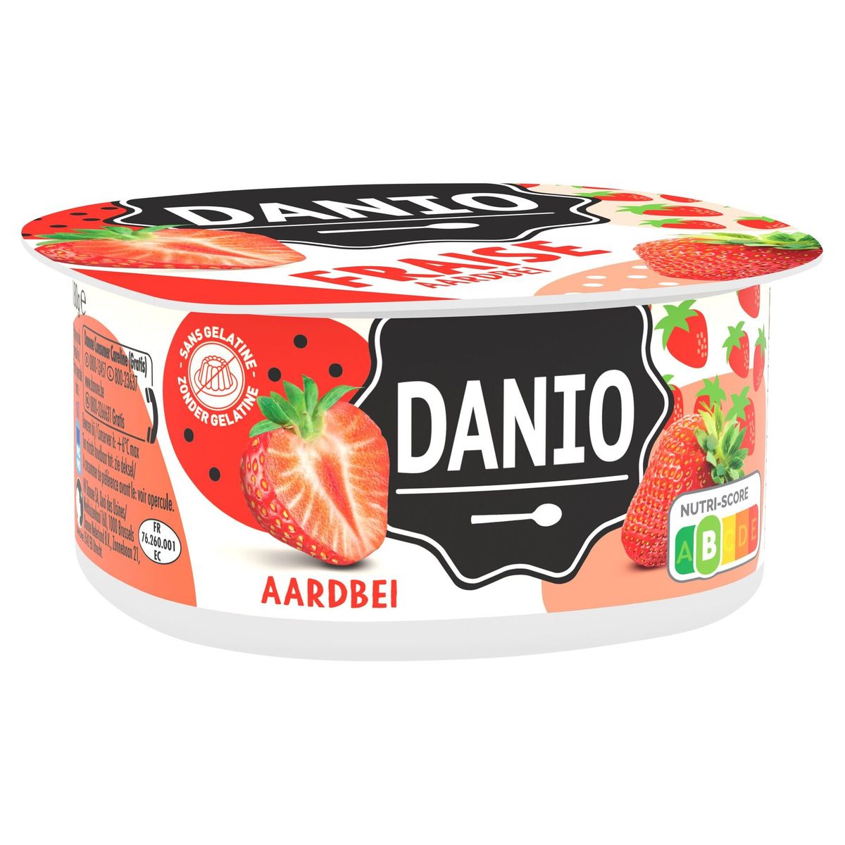 Danio Specialiteit met Verse Kaas Aardbei Snack 180 g