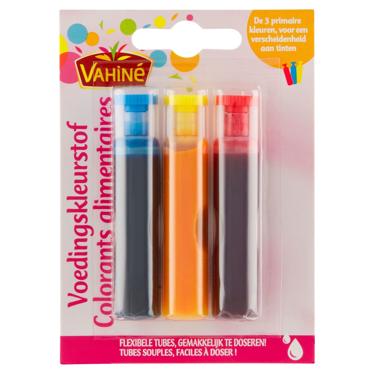 Vahiné Colorant Alimentaire 3 tubes de 6ml : : Epicerie