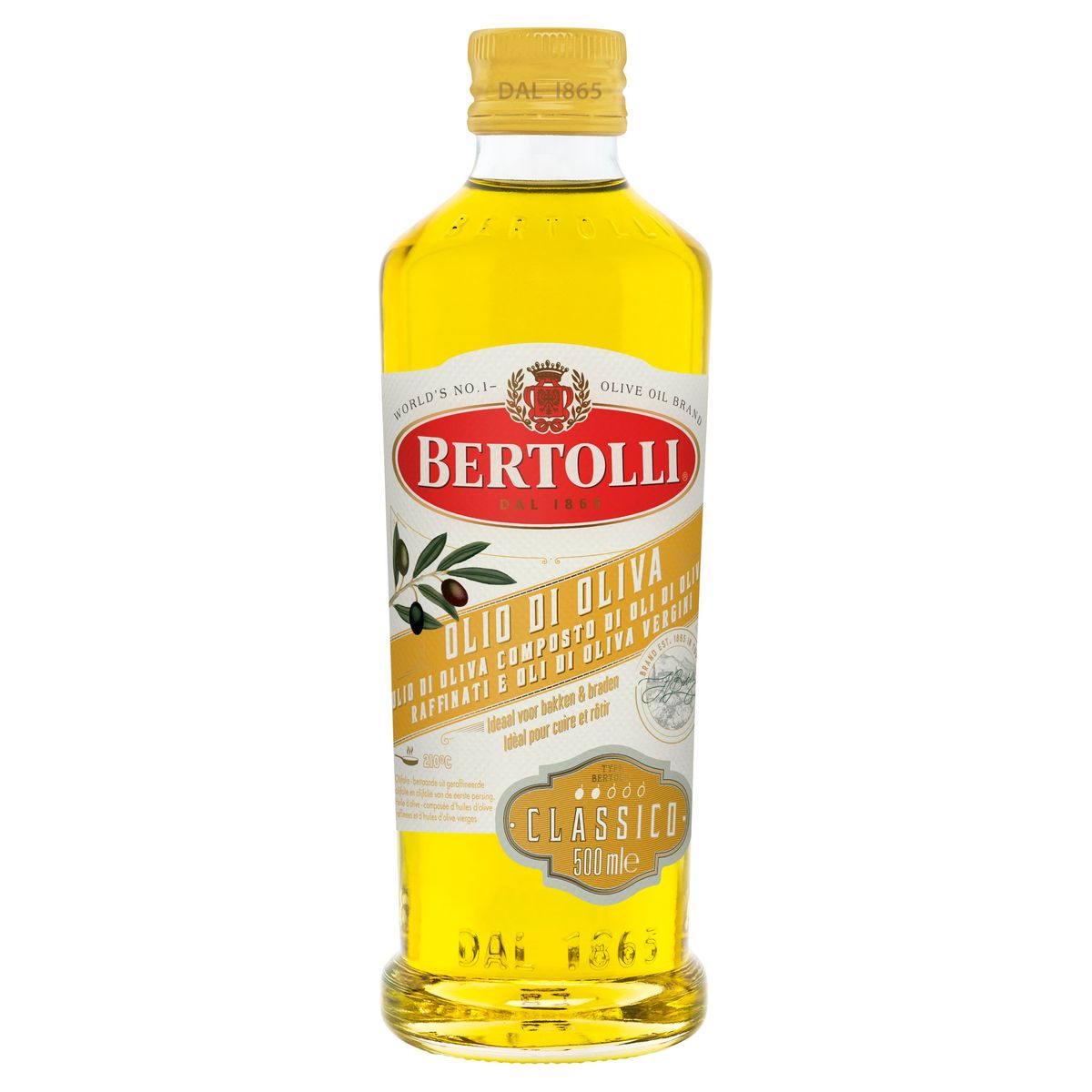 Bertolli huile d'olive classico 500 ml