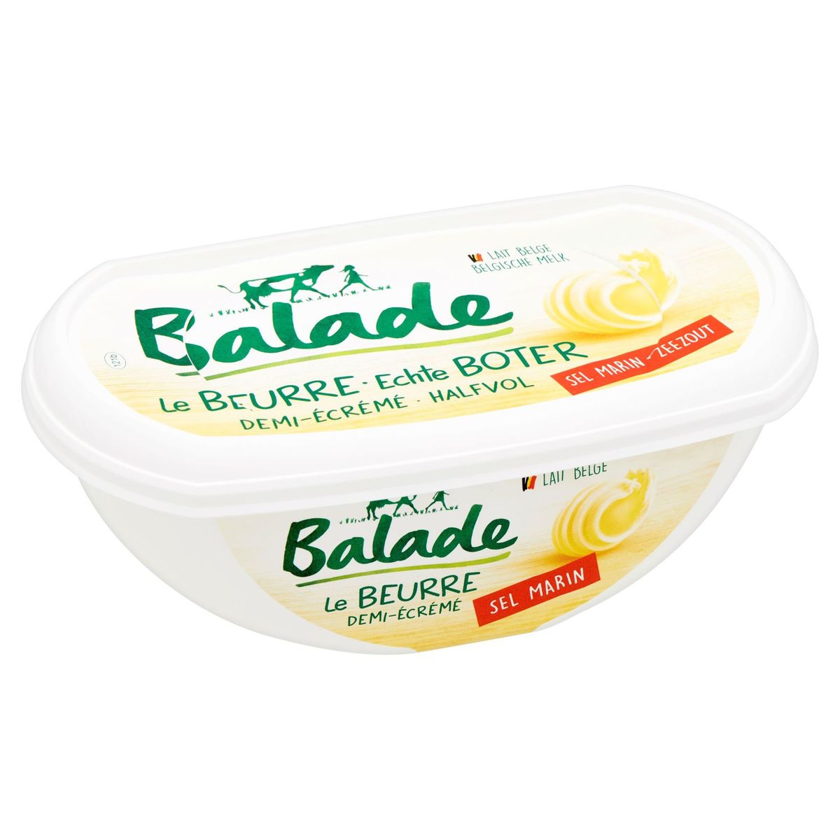 Balade Le Beurre Demi-Écrémé Sel Marin 250 g