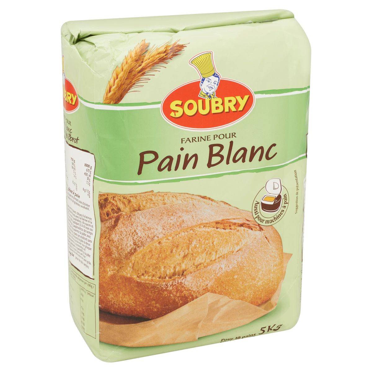 Soubry Bloem voor Wit Brood 5kg