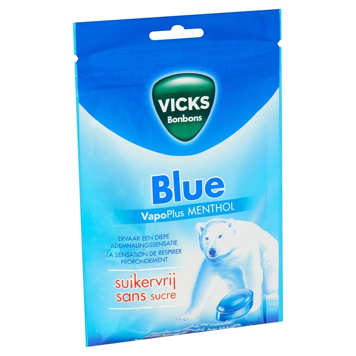 Vicks Bonbons Blue VapoPlus Menthol 72 g