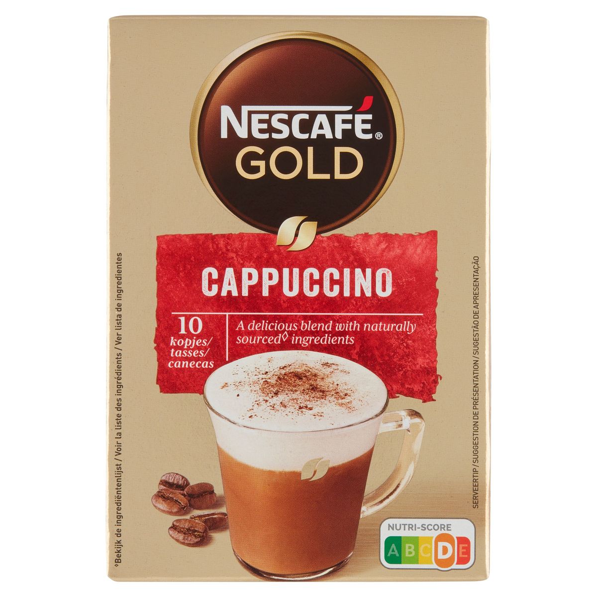 Nescafé Gold Café Cappuccino Standard Sachets 140 g