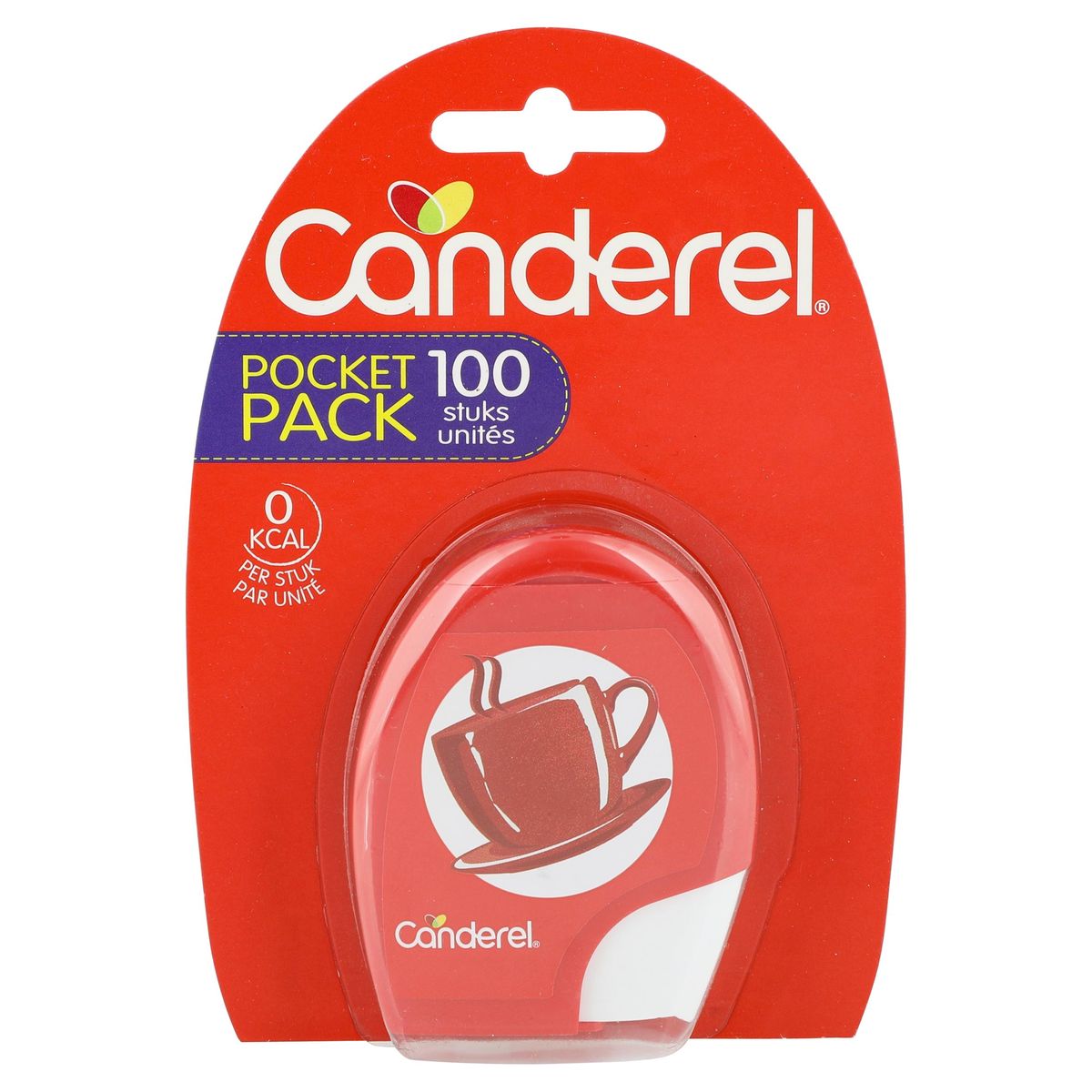 Canderel Zoetstof Tablettendispenser Pocket pack 100st