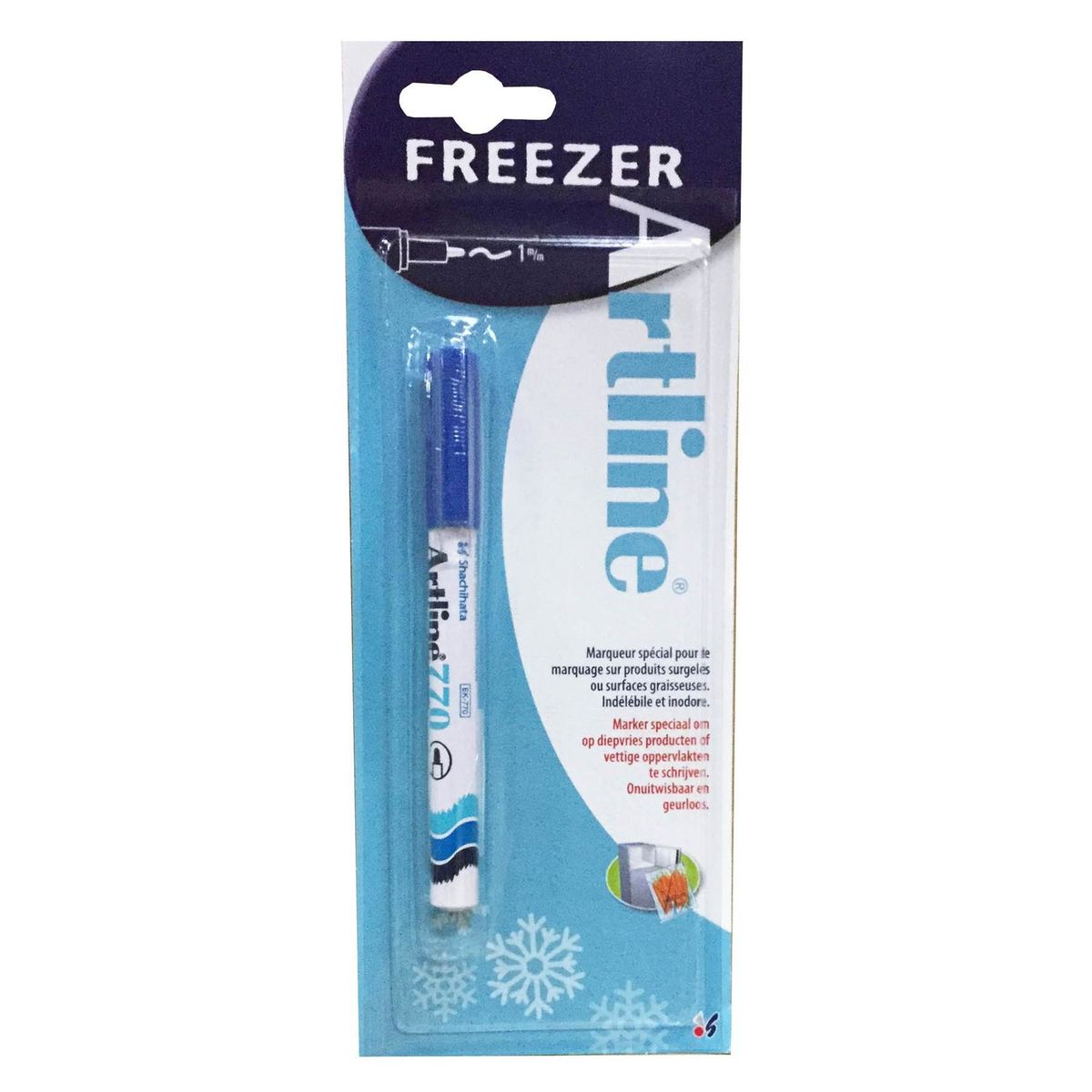 770 Freezer Bag Marker - Bleu | Carrefour Site