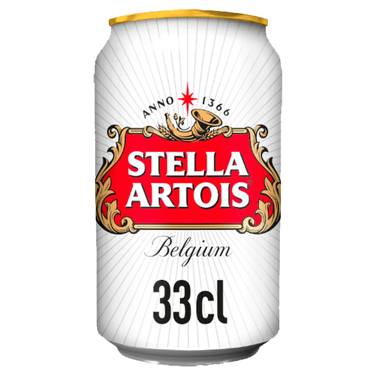 Stella Artois Belgium Premium Lager Beer Blik 33 cl