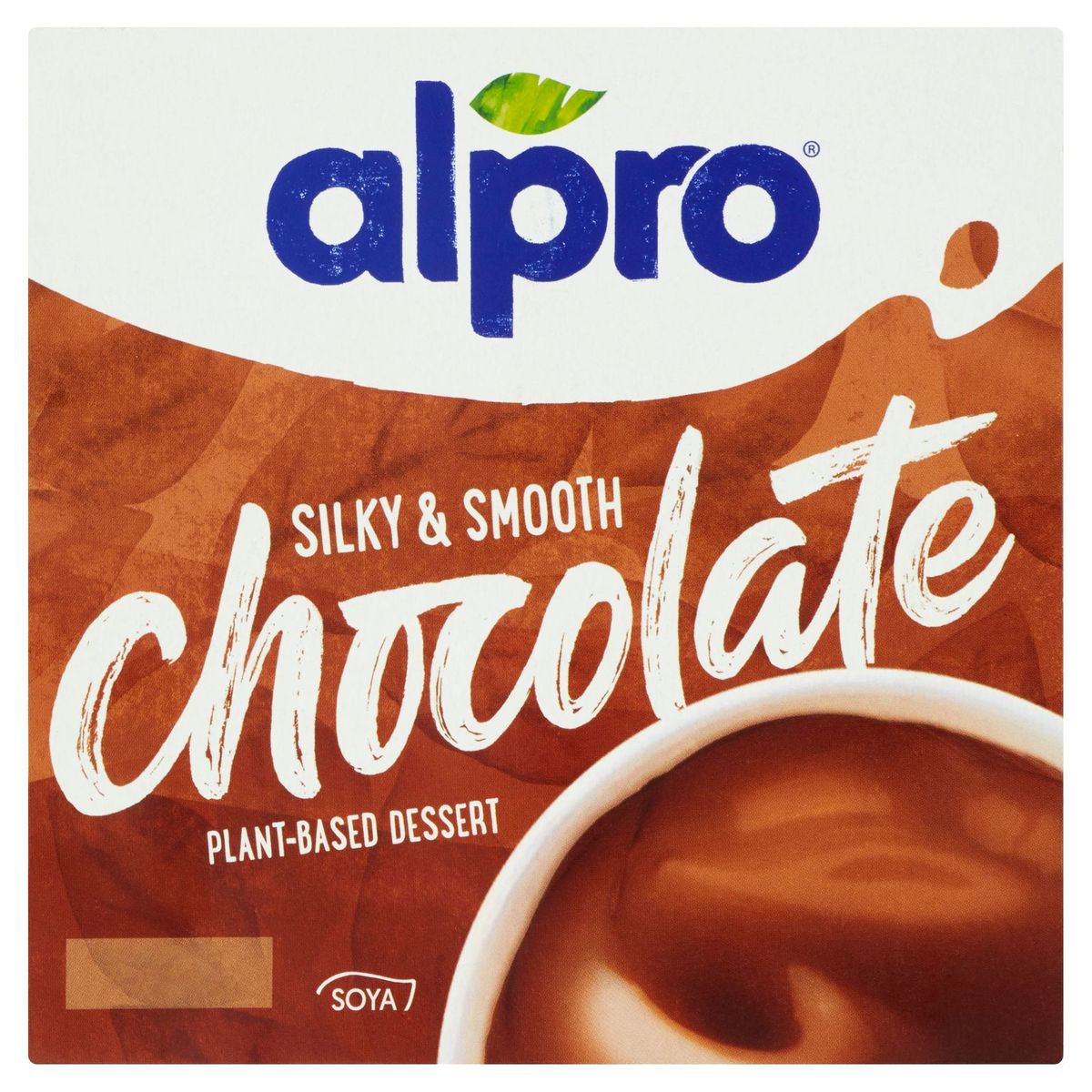 Alpro Dessert Plantaardige Pudding Soja Chocolade 4x125g