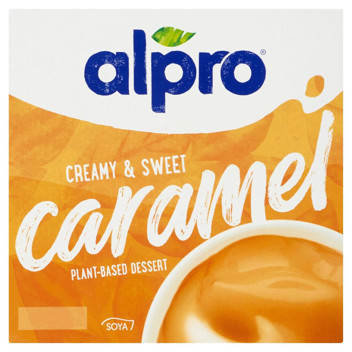 Alpro Dessert Plantaardige Pudding Soja Karamel 4x125g