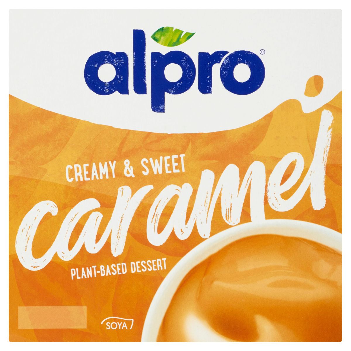 Alpro Dessert Crème Végétale Soja Caramel Pots 4x125g