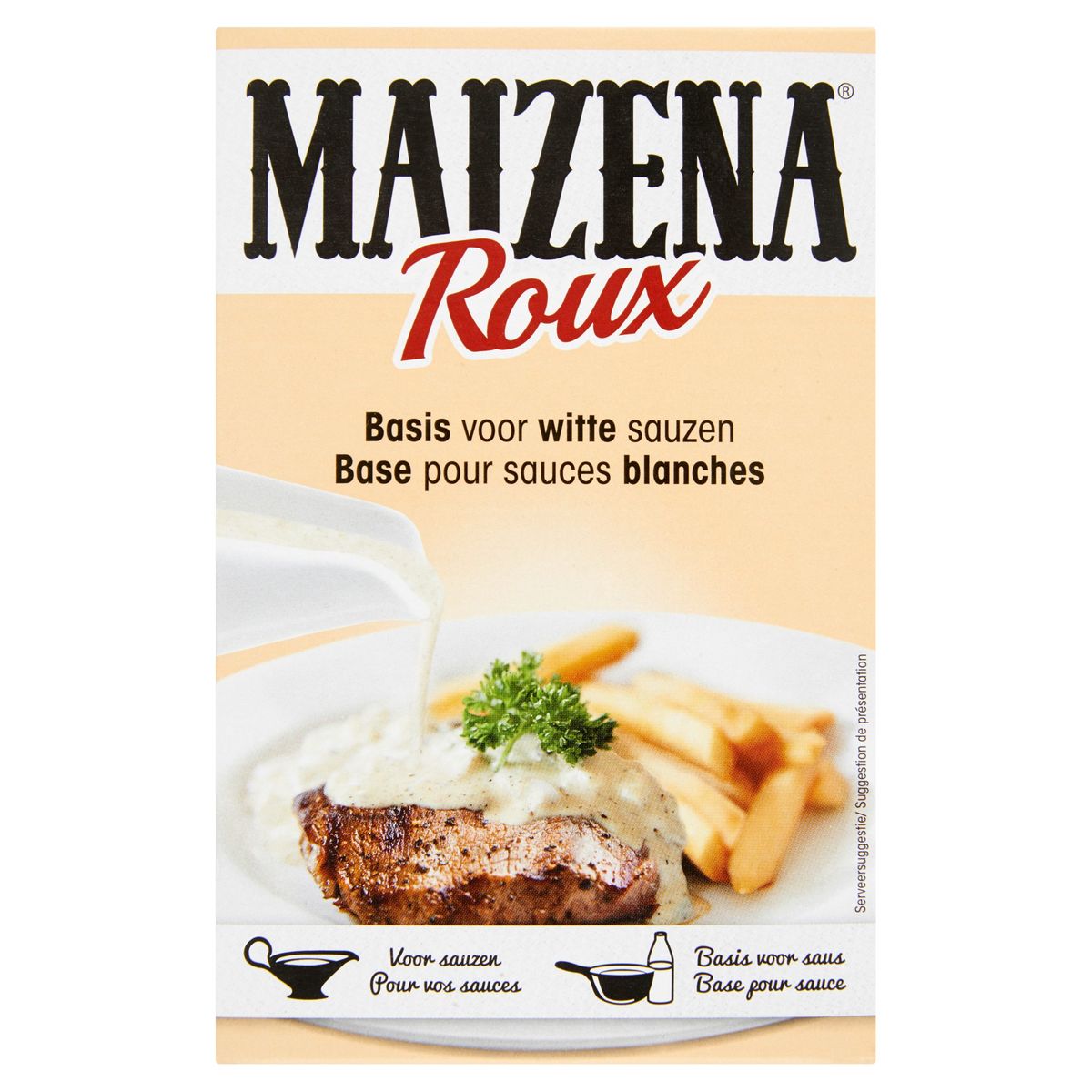 Maizena Roux Minute Liant Base pour Sauces Blanches 250 g