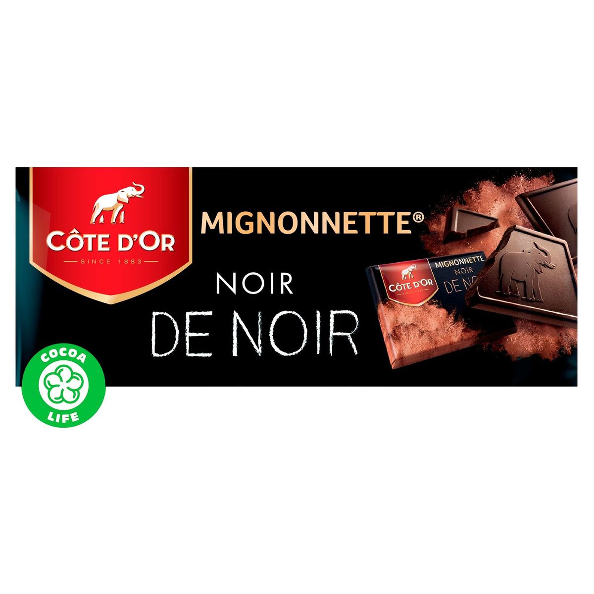 Côte d'Or Mignonnettes Pralines Pure Chocolade Noir de Noir 24 Stuks 240 g