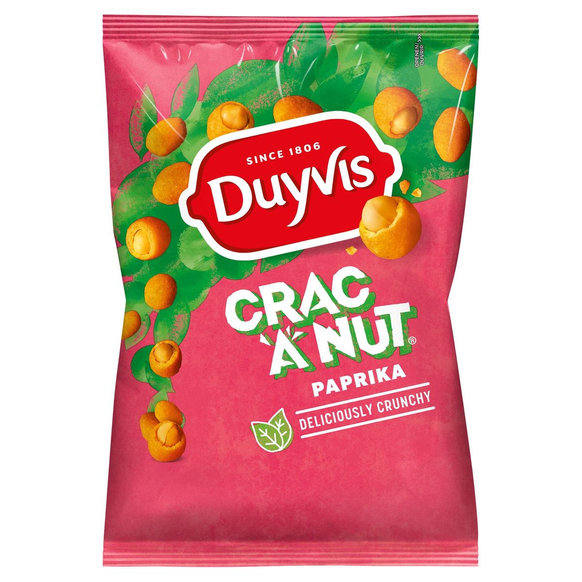Duyvis Crac A Nut Pinda's Paprika Flavour 500g